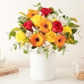 Floral Energy: Mixed Orange Flowers
