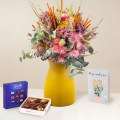Dolce Vita : Bouquet Wonderland, Chocolats et Carte