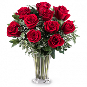 Sincere Love: 10 Red Roses