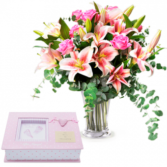 Impronte rosa e giaggioli