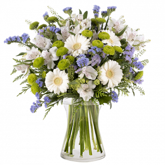 Bouquet Gerbere e Lisianthus