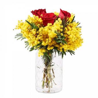 Sei Speciale: Mimose e Rose Rosse