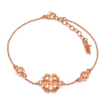 Rose Gold Clover Bracelet