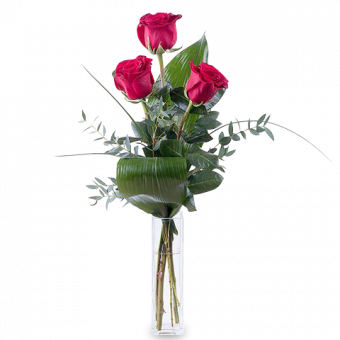 Io Ti Amo: 3 Rose Rosse