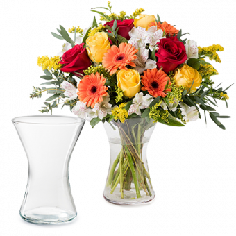 Felicità: Gerbere e Rose