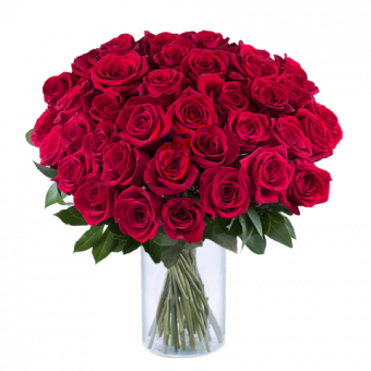 French Kiss: 40 Red Roses