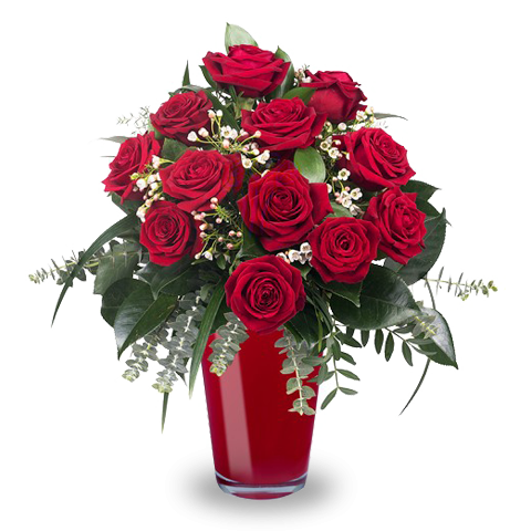 Bouquet De Fleurs Rouge