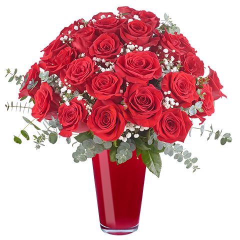 Amore Lussuoso: 24 Rose Rosse