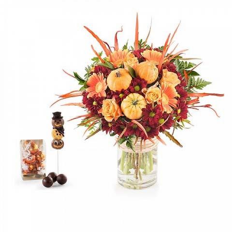 Pack Halloween Fleurs Et Sucreries Floraqueen