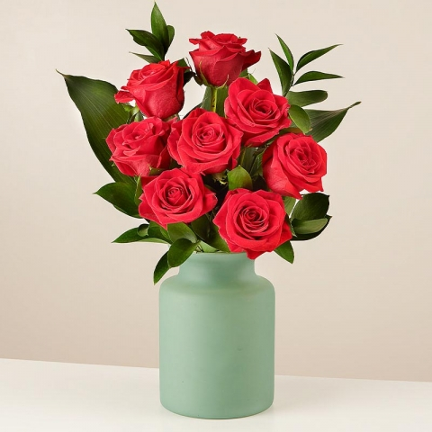 Romantic Date: Red Roses