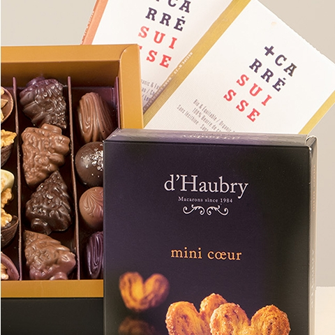 Deliciously Sweet: Selection of Chocolates and Champagne